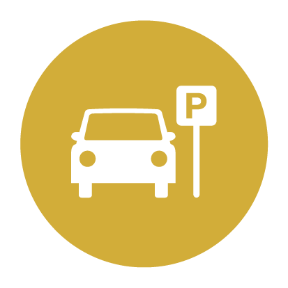 Parking space available icon